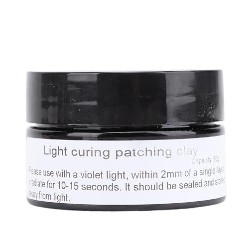 Ultra -Violett -Härtung Kittleuchte Härtung Kitt Ultra violett Harz Reparatur 3D -Druckreparatur Faste Aushärtung Mehrzweck -Ton für Handwerksnägelkunstmodell Reparaturen 50 g Ultra -Violett -Härtung Kittleuchte Härtung Kitt Ultra violett Harz Reparatur 3D -Druckreparatur Faste Aushärtung Mehrzweck -Ton für Handwerksnägelkunstmodell Reparaturen 50 g von Mavaol