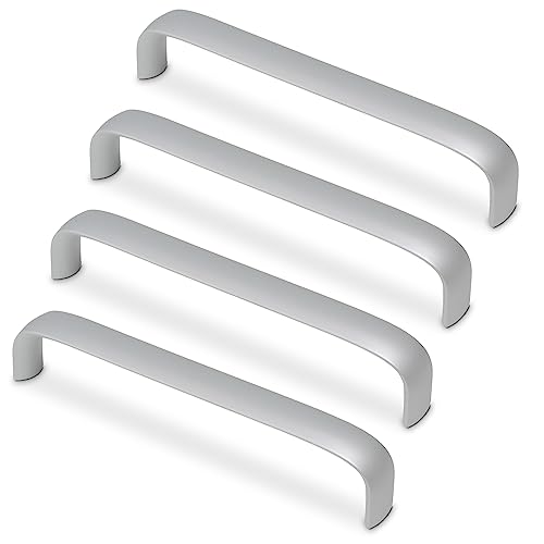 Mavö 4 Stück Schubladengriffe 128mm Lochabstand silber Möbelgriffe Griffe für Möbel Chrom matt Wuko Mavö 4 Stück Schubladengriffe 128mm Lochabstand silber Möbelgriffe Griffe für Möbel Chrom matt Wuko von Mavö