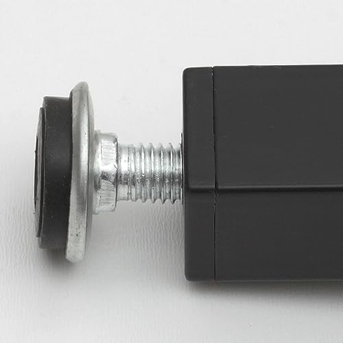Mavö 4 Stück Sofafüße 15cm Kommodenbeine Schwarze Möbelfüße Möbelbeine Sofabeine Kizo (150mm, Schwarz) von Mavö