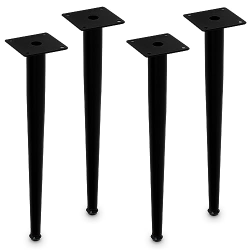 Mavö 4 x Tischbeine 40cm Kommodenbeine Möbelfüße Möbelbeine Sofabeine Schrankbeine Schwarz KOVA 400mm Mavö 4 x Tischbeine 40cm Kommodenbeine Möbelfüße Möbelbeine Sofabeine Schrankbeine Schwarz KOVA 400mm von Mavö