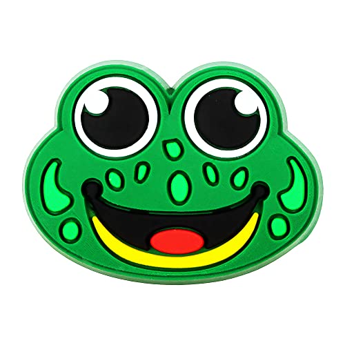 Mavö Möbelknopf Möbelgriff grün Kinderzimmer Gummi ‎‎3.8 x 2.4cm Türgriff Schubladengriff Frosch (Frog) von Mavö