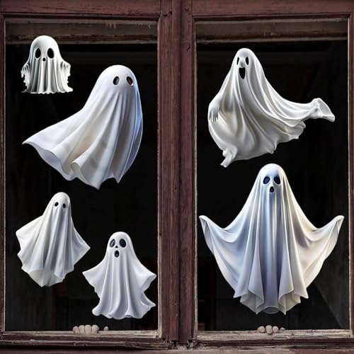 Mavouri Halloween Fensterbilder Geist, Halloween Deko Fenster Geister, Halloweens Geist Deko Fensteraufkleber, Geister Halloweens Fensterdeko, Fensterbilder Halloweene Dekoration Geist Mavouri Halloween Fensterbilder Geist, Halloween Deko Fenster Geister, Halloweens Geist Deko Fensteraufkleber, Geister Halloweens Fensterdeko, Fensterbilder Halloweene Dekoration Geist von Mavouri