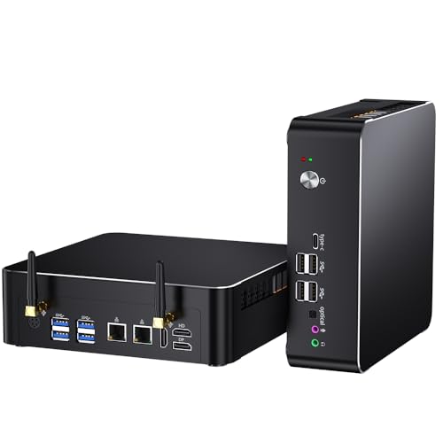 Mavsloly Mini PC mit Core i9-9880H, 32GB DDR4 RAM, 1T NVME SSD Desktop Computer, 4K@60Hz, 2*HDMI, 1*DP, dreifaches Display, Dual 2.5G LAN, VESA, Optical, Wi-Fi 6E, 1* Type-C, Windows 11 Pro (TPM2.0) Mavsloly Mini PC mit Core i9-9880H, 32GB DDR4 RAM, 1T NVME SSD Desktop Computer, 4K@60Hz, 2*HDMI, 1*DP, dreifaches Display, Dual 2.5G LAN, VESA, Optical, Wi-Fi 6E, 1* Type-C, Windows 11 Pro (TPM2.0) von Mavsloly