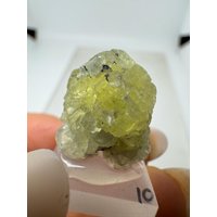 Prehnit Stufe Kristall | 6Gr Prehnite Specimen Crystal, Merelani Hills Tanzania von MawinguGems