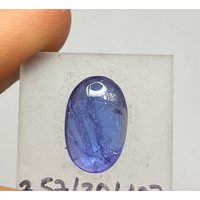 Tansanit Cabochon Freeform | 3.57 Cts Tanzanite/Tanzanit von MawinguGems