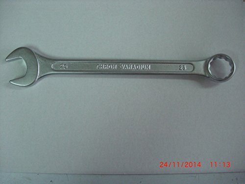 Schraubenschlüssel, Ring-Maul Schlüssel, 25 mm Chrome Vanadium, " Gasflaschen Schlüssel", für Anschlüsse an Gasflaschen von Max Bahr