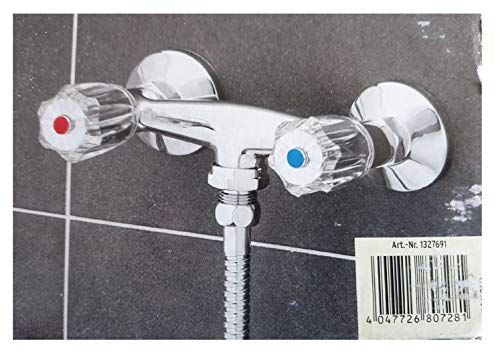 Zweigriff-Brausearmatur Standard Plus - messing-verchromt von Max Bahr