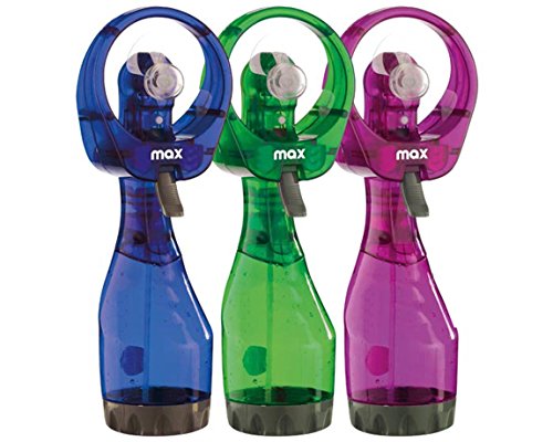 maxcasa 8017365029845 – Ventilator mit Diffusor Wasser ideal für Reisen oder stellen offen von Max Casa