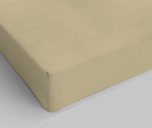 Italian Bed Linen Klinge Max Farbe unter Ecken mit individuellen Tortora 90 x 200 cm von Italian Bed Linen