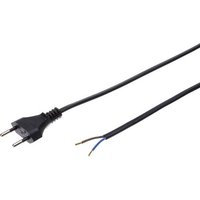 Max Hauri AG 114311 Strom Netzkabel Schwarz 2.00m von Max Hauri AG