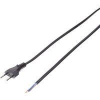 Max Hauri AG 114315 Strom Netzkabel Schwarz 5.00m von Max Hauri AG