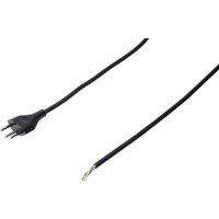 Max Hauri AG 114334 Strom Netzkabel Schwarz 3.00m von Max Hauri AG