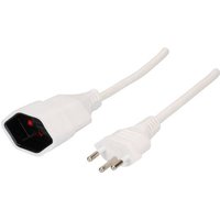 Max Hauri AG 129024 Strom Verlängerungskabel Weiß 5.00m H05VV-F 3G 1,0mm² Max Hauri AG 129024 Strom Verlängerungskabel Weiß 5.00m H05VV-F 3G 1,0mm² von Max Hauri AG