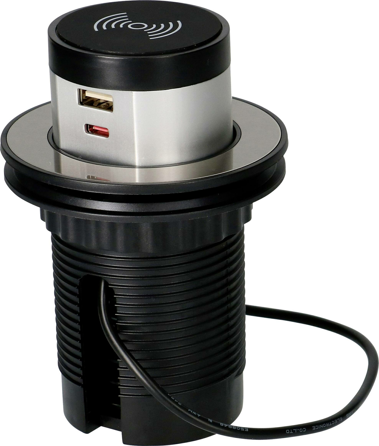 Max Hauri AG Induktions-Ladegerät Chrom-Schwarz POP-UP Charger Qi-Wireless/Fast Max Hauri AG Induktions-Ladegerät Chrom-Schwarz POP-UP Charger Qi-Wireless/Fast von Max Hauri AG