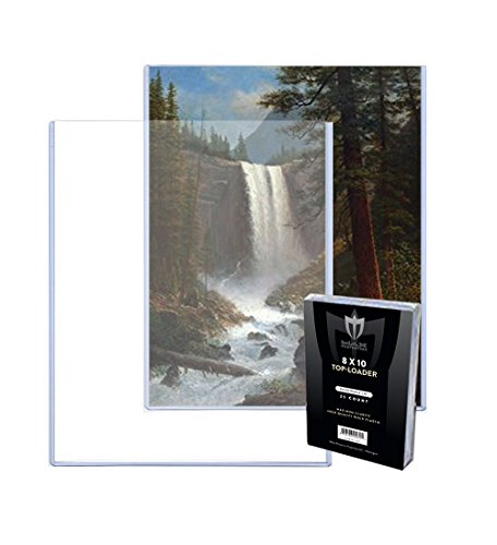 (25) 8 x 10 Max Pro Foto/Print Hard Rigid Ultra Clear Toploader Halter – 25 ct von Max Protection