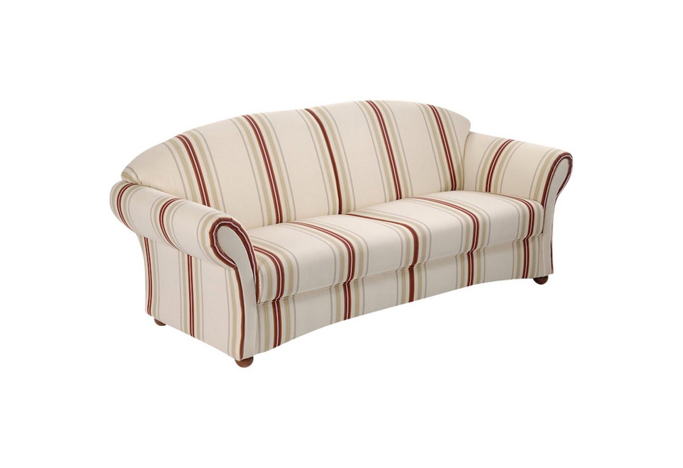 Max Winzer® 2,5-Sitzer Corona Sofa 2,5-Sitzer weiß Flachgewebe, 1 Stück, Made in Germany von Max Winzer®