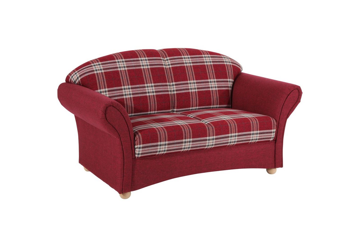 Max Winzer® 2-Sitzer Corona Sofa 2-Sitzer rot, 1 Stück, Made in Germany von Max Winzer®