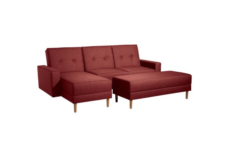 Max Winzer® Ecksofa Just Cool, Funktionssofa mit Hocker von Max Winzer®