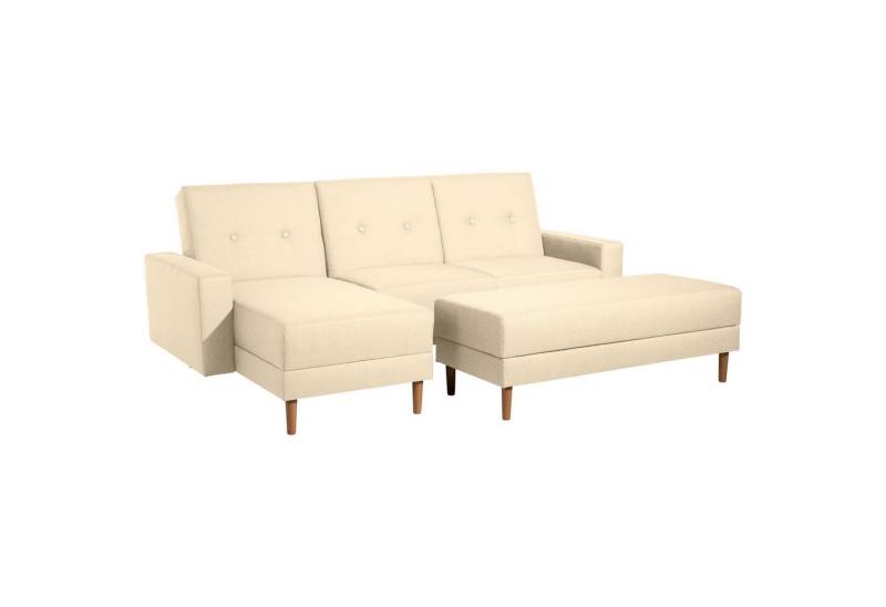 Max Winzer® Ecksofa Just Cool, Funktionssofa mit Hocker von Max Winzer®