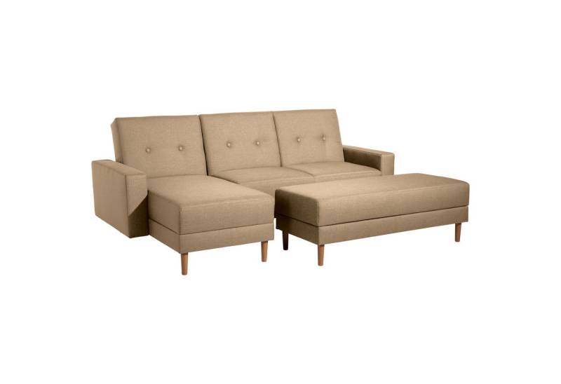 Max Winzer® Ecksofa Just Cool, Funktionssofa mit Hocker von Max Winzer®