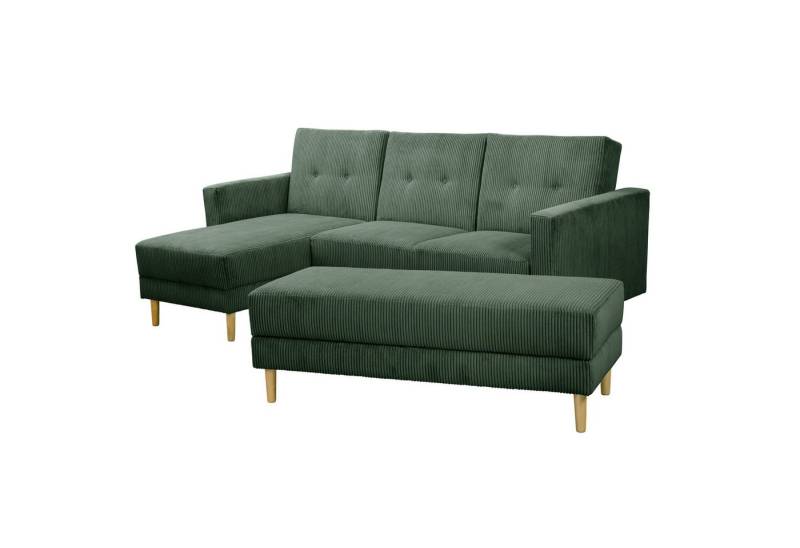 Max Winzer® Ecksofa Just Cool, Funktionssofa mit Hocker von Max Winzer®