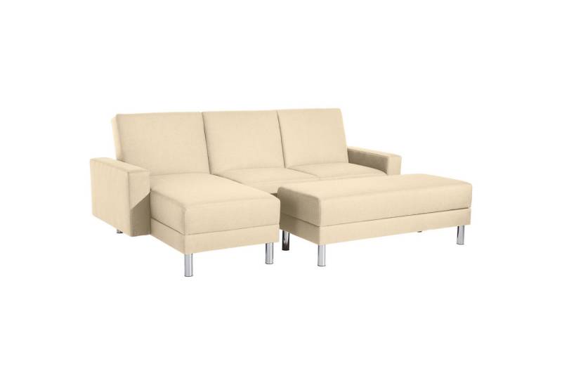 Max Winzer® Ecksofa Just Fashion, Funktionssofa mit Hocker von Max Winzer®