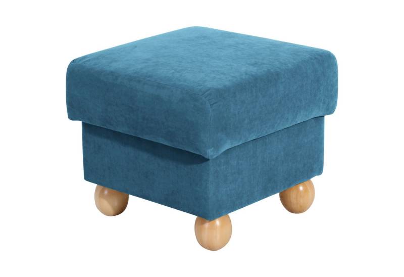 Max Winzer® Ohrensessel Monarch, Hocker Velours von Max Winzer®