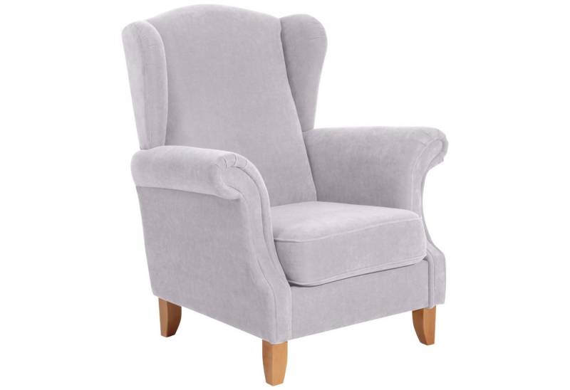 Max Winzer® Ohrensessel Verita, Ohrenbackensessel Velours von Max Winzer®