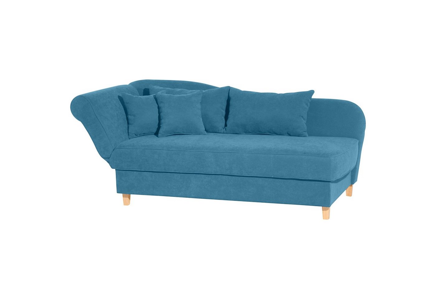 Max Winzer® Recamiere Selma, Recamiere mit Armteil links klappbar Velours von Max Winzer®