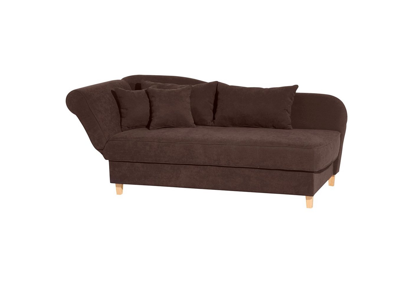 Max Winzer® Recamiere Selma, Recamiere mit Armteil links klappbar Velours von Max Winzer®
