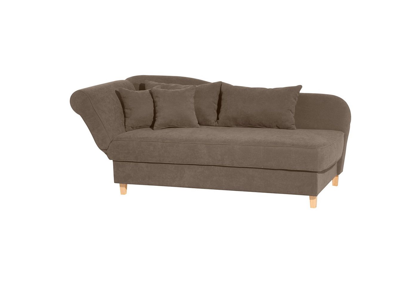 Max Winzer® Recamiere Selma, Recamiere mit Armteil links klappbar Velours von Max Winzer®