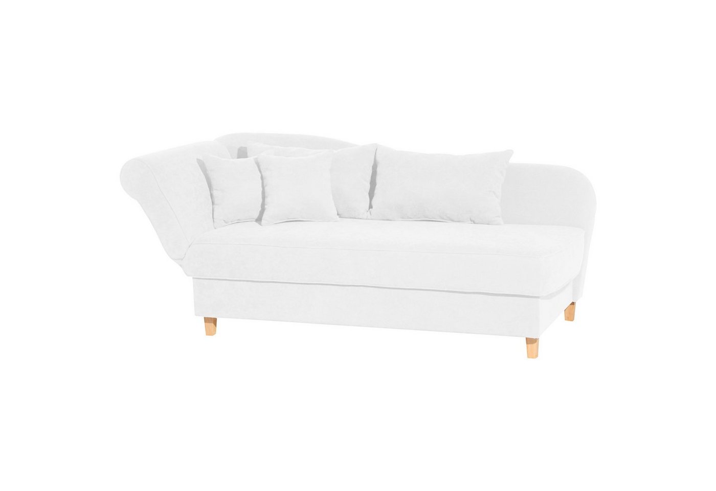 Max Winzer® Recamiere Selma, Recamiere mit Armteil links klappbar Velours von Max Winzer®