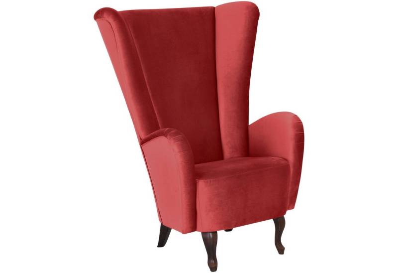 Max Winzer® Sessel Aurora, Hochlehnsessel Samt von Max Winzer®