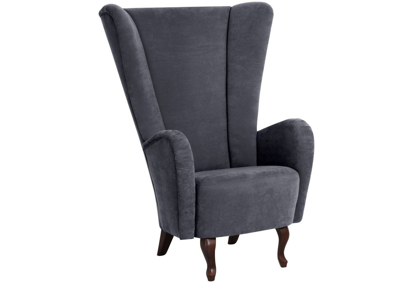 Max Winzer® Sessel Aurora, Hochlehnsessel Velours von Max Winzer®