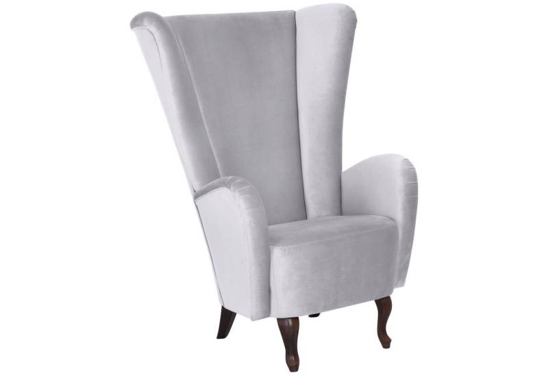 Max Winzer® Sessel Aurora, Hochlehnsessel Velours von Max Winzer®