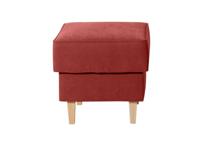 Max Winzer® Sessel Lorris, Hocker Velours von Max Winzer®