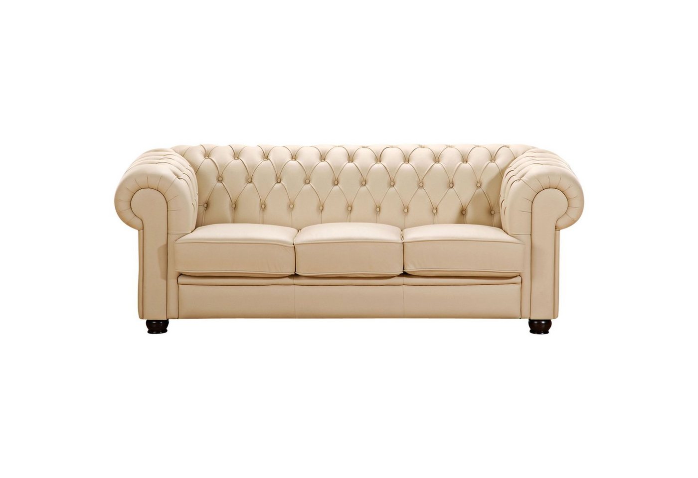 Max Winzer® Sofa Chandler, Sofa 3-Sitzer Nappaleder von Max Winzer®