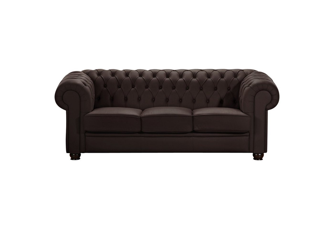 Max Winzer® Sofa Chandler, Sofa 3-Sitzer Nappaleder von Max Winzer®