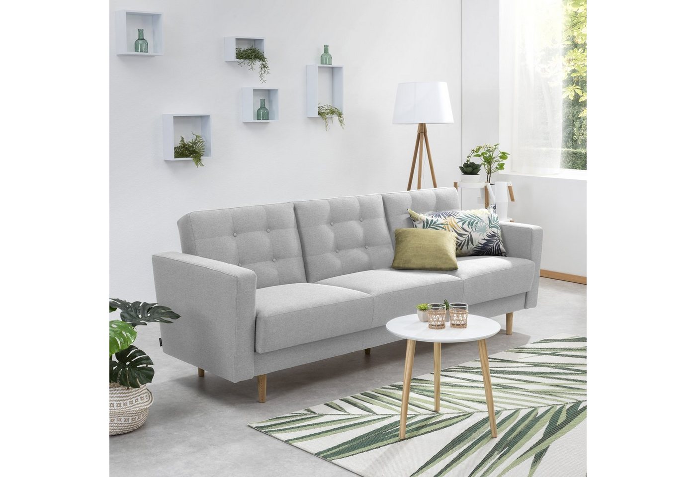 Max Winzer® Sofa Jasmin, Sofa 3-Sitzer mit Bettfunktion von Max Winzer®