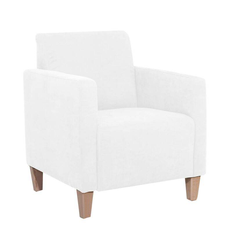 Cocktail Sessel Maja Veloursstoff creme von Max Winzer