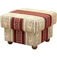 Corona Hocker rot Ornament von Max Winzer