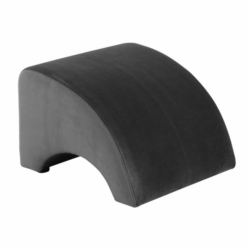 Hocker Borano Samtvelours anthrazit Hocker Borano Samtvelours anthrazit von Max Winzer