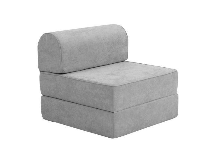 Max Winzer® Kindersessel Faltsessel Cosmos Sitzhöhe 40 cm, kinderleichter Faltmechanismus, grau, hellgrau von Max-Winzer