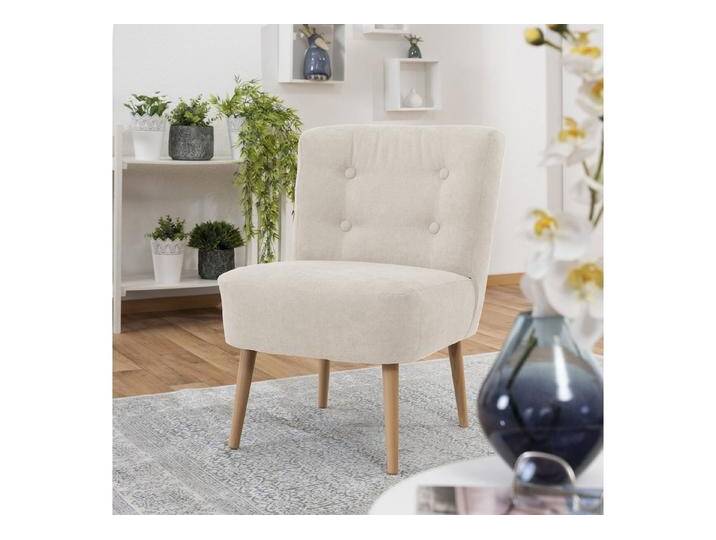 Max Winzer® Sessel Fiona, Sessel, kompakt, beige gelb von Max-Winzer