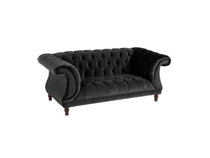 Max Winzer® Sofa Ivette, 2-Sitzer, schwarz, Sofa 2-Sitzer, schwarz von Max-Winzer