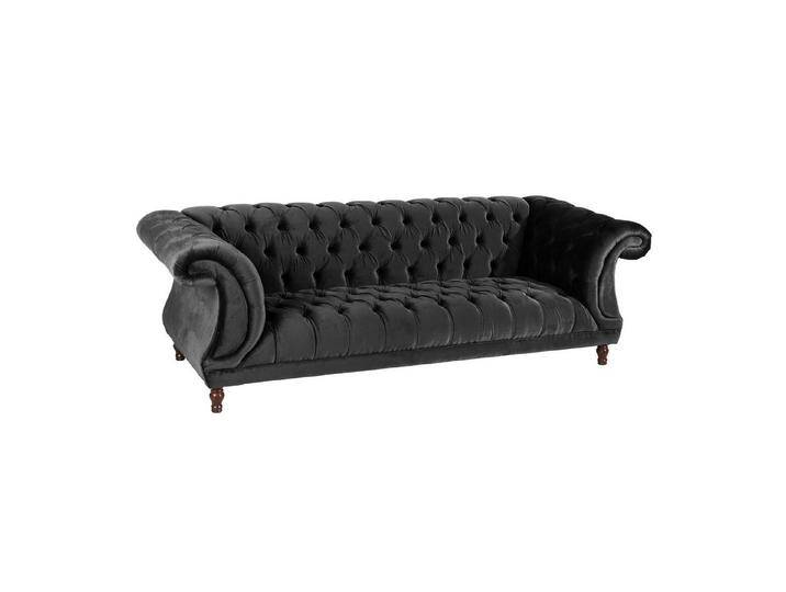 Max Winzer® Sofa Ivette, 3-Sitzer, schwarz, Sofa 3-Sitzer, schwarz von Max-Winzer