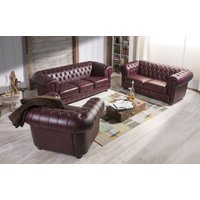 Max Winzer Bridgeport Sofa 3-Sitzer / Sofa 2-Sitzer / Sessel rot von Max Winzer