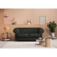 Max Winzer Chesterfield-Sofa "Kent", 2-Sitzer mit edler Knopfheftung, Breite 175 cm von Max Winzer