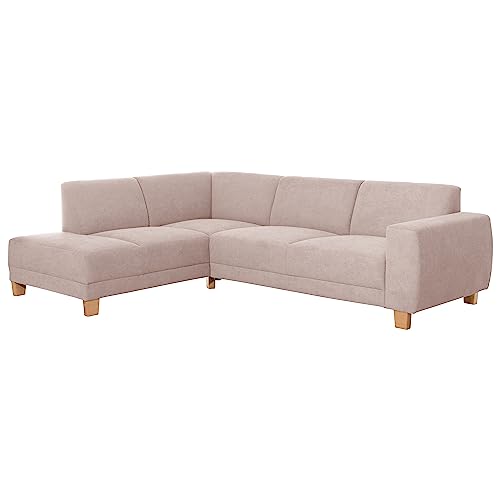 Max Winzer Ecksofa Blackpool, rosé von Max Winzer