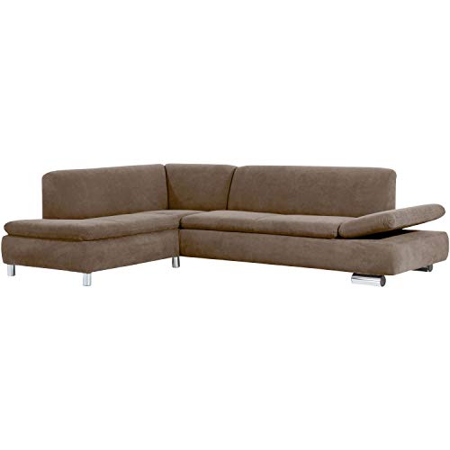 Max Winzer Ecksofa Links mit Sofa 2,5-Sitzer rechts Terrence Veloursstoff Sahara von Max Winzer